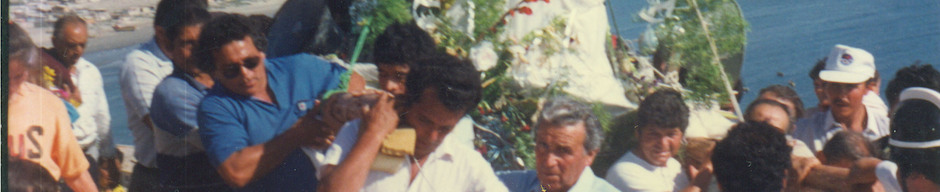 Procesión de la virgen Santa Rosa de Lima