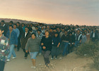 Camino al cementerio