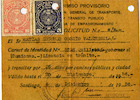 Permiso de conducir provisorio Permiso de conducir provisorio