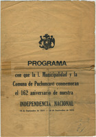 Conmemoración de fiestas patrias Conmemoración de fiestas patrias