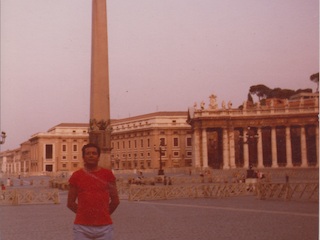 Héctor Cuevas en Roma