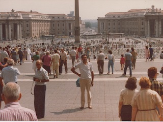 Héctor Cuevas en el Vaticano Héctor Cuevas en el Vaticano