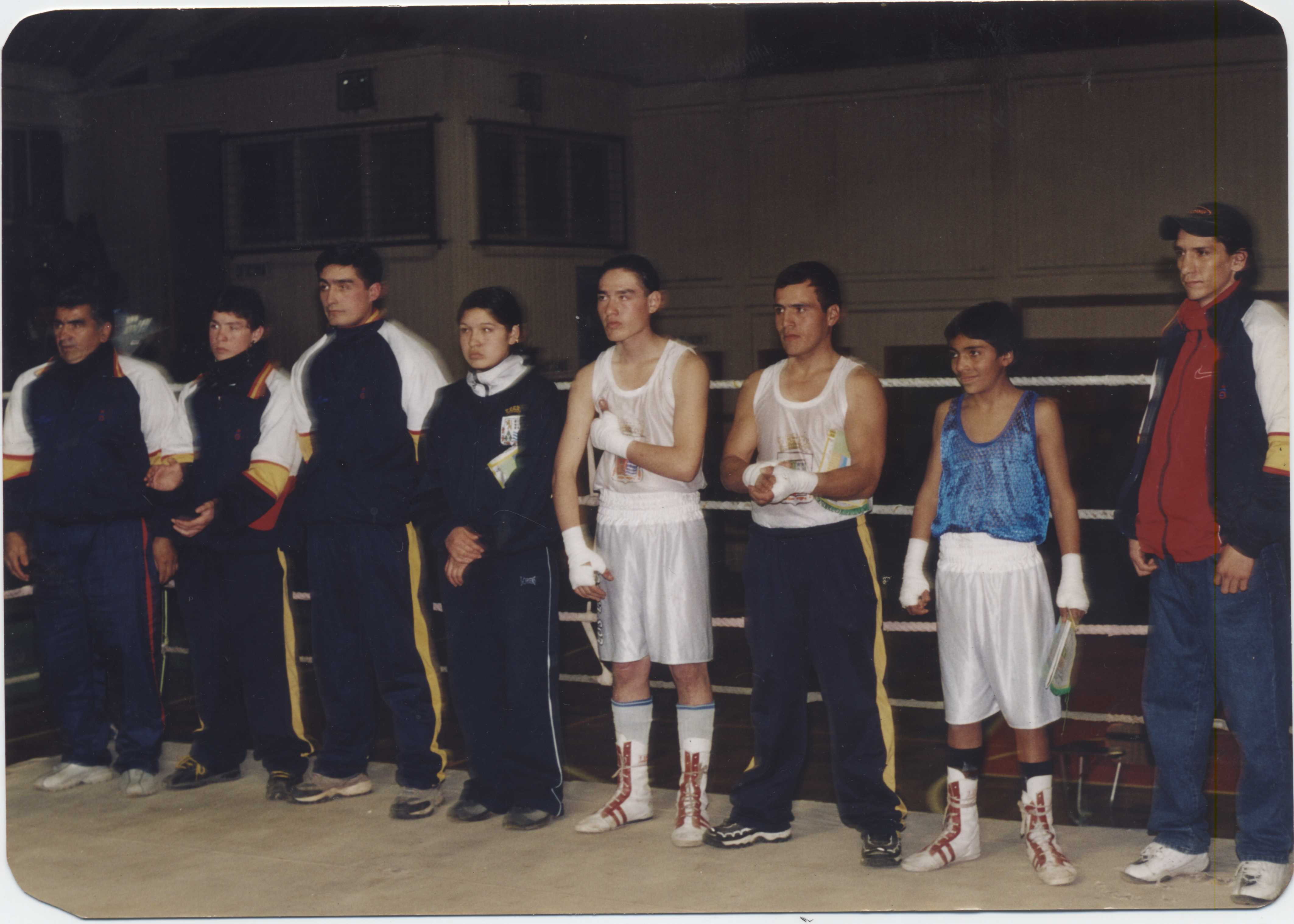 Encuentro amistoso de boxeo