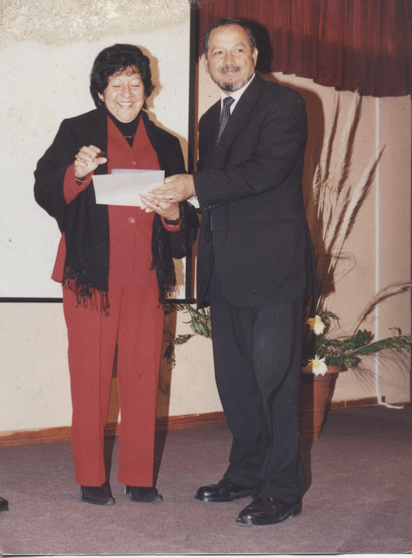 Entrega de ring de boxeo