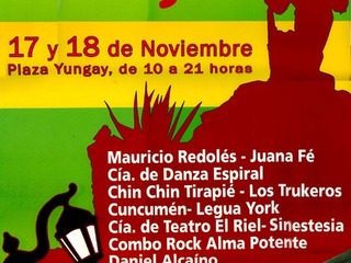 Primer festival del barrio Yungay