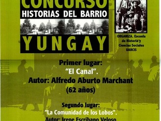 Premiación de concurso en el barrio Yungay