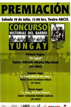 Premiación de concurso en el barrio Yungay