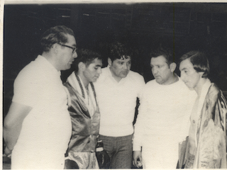 Combate de boxeo en Los Lagos Combate de boxeo en Los Lagos