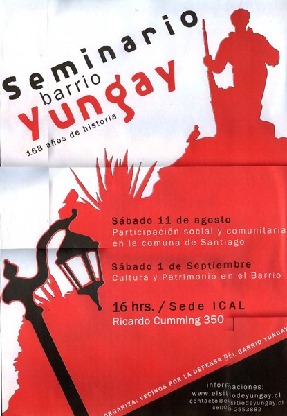 Seminario sobre el barrio Yungay