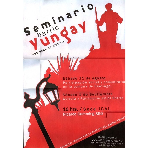 Seminario sobre el barrio Yungay