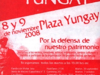 Festival en el barrio Yungay