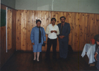 Dirigenta y boxeador Dirigenta y boxeador