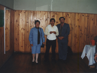 Dirigenta y boxeador Dirigenta y boxeador