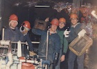 Trabajadores de la sección embotellación de la CCU Trabajadores de la sección embotellación de la CCU