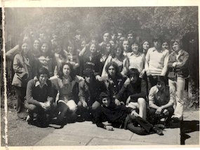 Jóvenes en la Escuela Básica Coeducacional N° 11 de Quellón