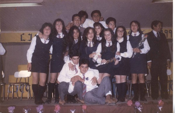 Estudiantes del Liceo C-40 de Quellón