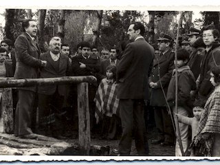 Discurso en el Parque Botánico de Quellón