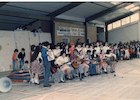 Presentación de grupo folklórica en Quellón