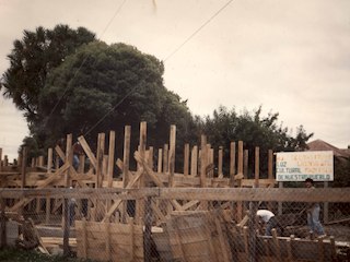 Construcción de la Casa del Profesor de Quellón