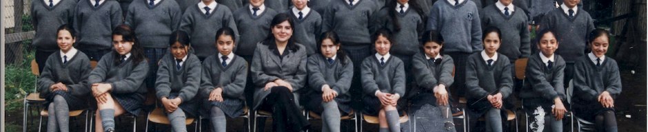 Estudiantes del colegio San Agustín