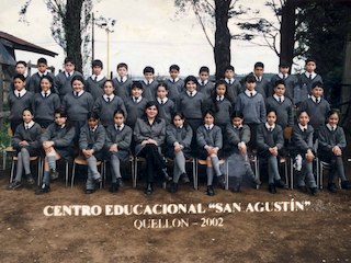 Estudiantes del colegio San Agustín