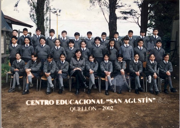 Estudiantes del colegio San Agustín