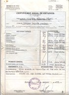 Certificado de notas Certificado de notas