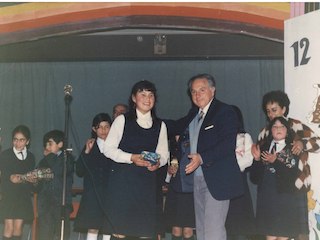 Premiación en el Primer Festival de la Canción Escolar Premiación en el Primer Festival de la Canción Escolar