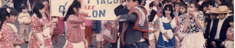 Cueca en la plaza de Quellón