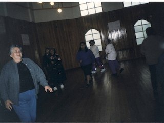 Clases de gimnasia en la Casa del Profesor