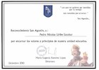 Reconocimiento a alumno destacado Reconocimiento a alumno destacado