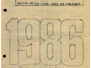Boletín Oficial de la Coordinadora Zonal Sur, N° 1 Boletín Oficial de la Coordinadora Zonal Sur, N° 1