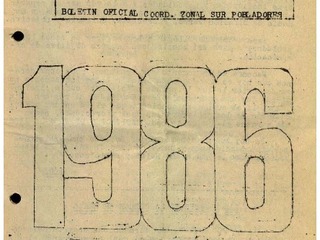 Boletín Oficial de la Coordinadora Zonal Sur, N° 1