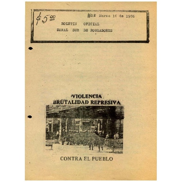 Boletín Oficial de la Coordinadora Zonal Sur, N° 2 Boletín Oficial de la Coordinadora Zonal Sur, N° 2