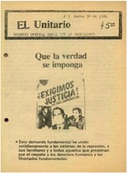 "El Unitario", edición Nº 3