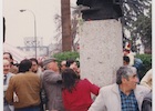 Inauguración del monumento de Luis Emilio Recabarren