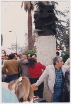 Inauguración del monumento de Luis Emilio Recabarren