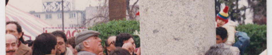 Inauguración del monumento de Luis Emilio Recabarren