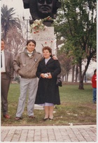 Inauguración del monumento de Luis Emilio Recabarren