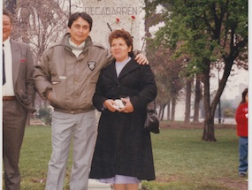 Inauguración del monumento de Luis Emilio Recabarren