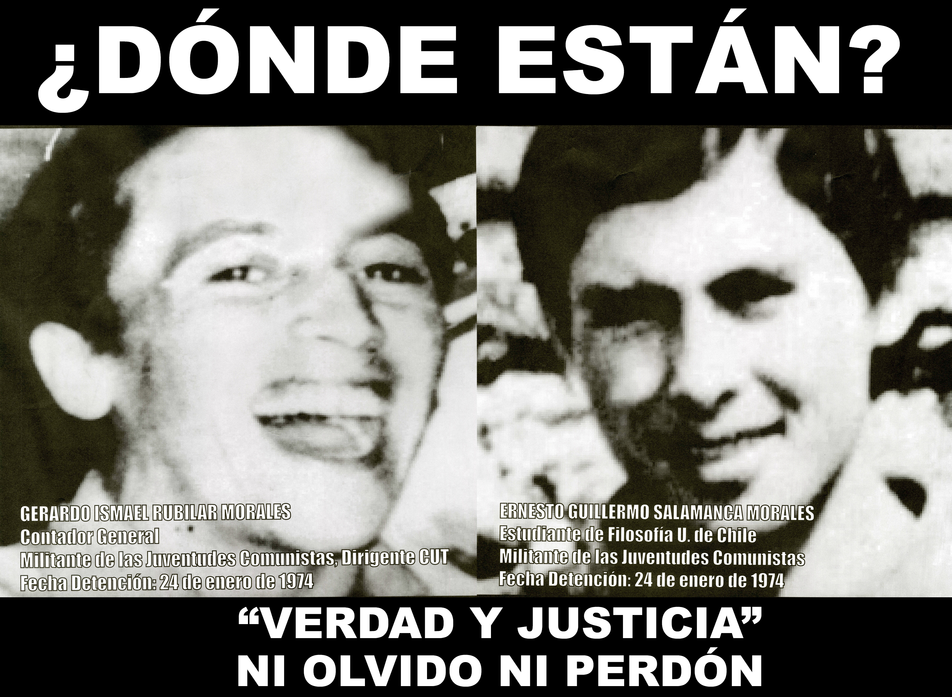 ¿Dónde están? ¿Dónde están?