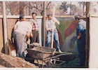 Instalación del monumento de Luis Emilio Recabarren Instalación del monumento de Luis Emilio Recabarren