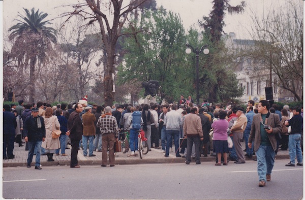 Inauguración del monumento a Luis Emilio Recabarren