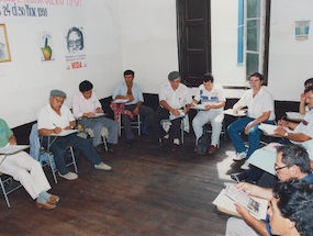 Reunión de la Confederación Nacional de Trabajadores de la Construcción