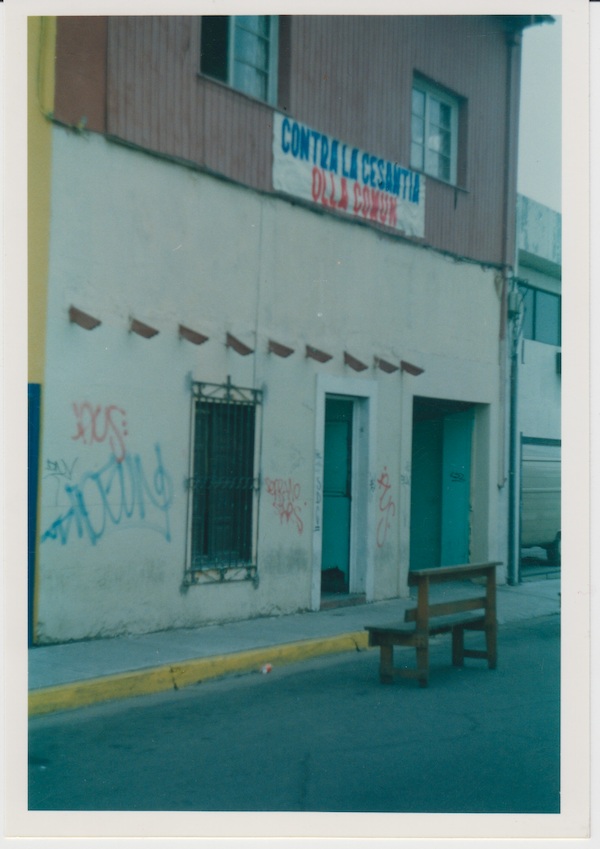 Frontis de sede sindical Frontis de sede sindical