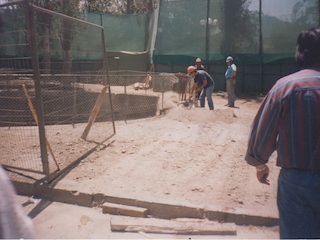 Obra de construcción Metro de Santiago Obra de construcción Metro de Santiago