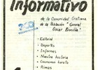 Boletin Informativo de la Comunidad Cristiana de la población Oscar Bonilla Nº 1