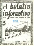 Boletín de la población Oscar Bonilla