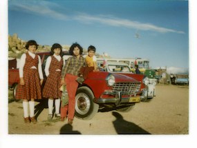 Familia Godoy en la Pampilla