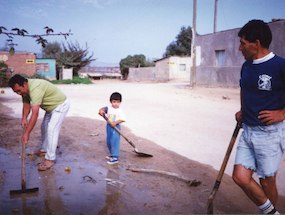 Inundación de calle